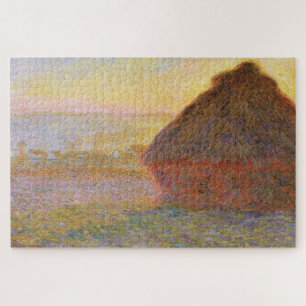 Claude Monets Kornstapel (Sonnenuntergang) (1890–1