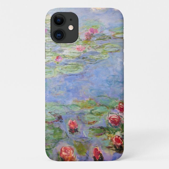 Claude Monets Lilies Case-Mate iPhone Hülle (Rückseite)
