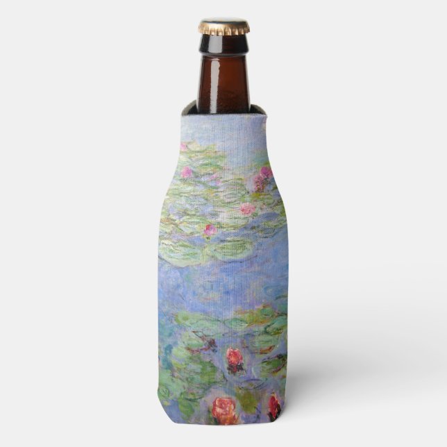 Claude Monets Lilies Flaschenkühler (Flaschenvorderseite)
