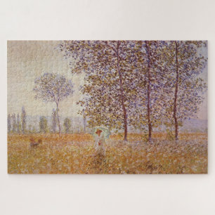 Claude Monets Pappeln in der Sonne (1887)