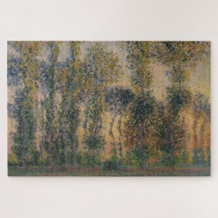 Claude Monets Pappeln in Giverny, Sonnenaufgang (1