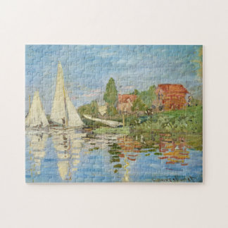 Claude Monets Regattas in Argenteuil (1872)