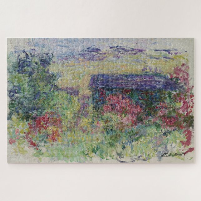 Claude Monets Rosengarten (Horizontal)