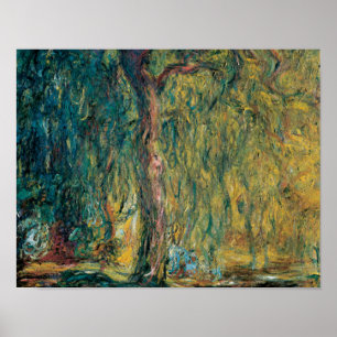 Claude Monets schleichender Willow Poster