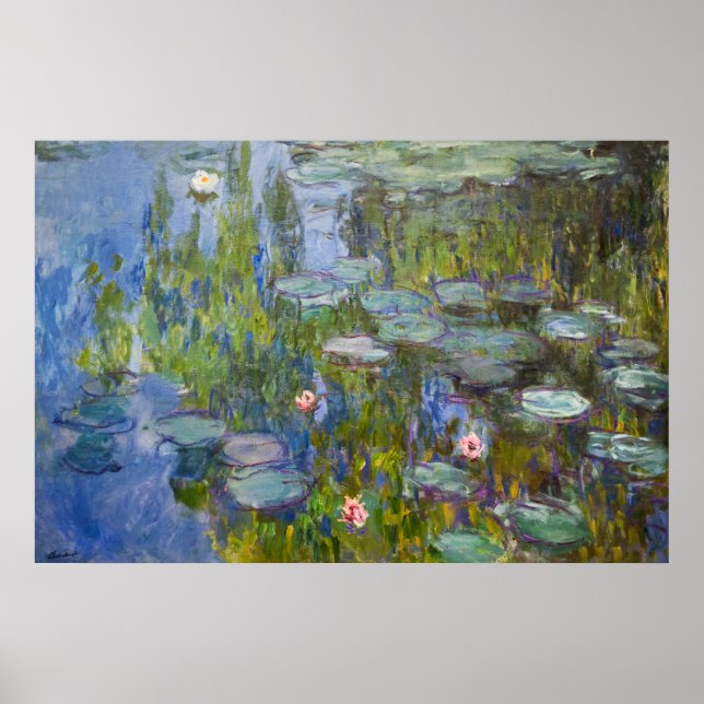 Claude Monets Seerosen (1915)  Poster (Vorne)