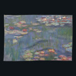 Claude Monets Wasser-Lilien Küchentuch<br><div class="desc">Diese Malerei ist eine ein Reihe Ölmalereien durch französischen Impressionisten Claude Monet (1840-1926) Monets Blumengarten bei Giverny darstellend und war der Hauptfokus von Monets künstlerischer Produktion während der letzten dreißig Jahre seines Lebens.</div>