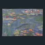 Claude Monets Wasser-Lilien Küchentuch<br><div class="desc">Diese Malerei ist eine ein Reihe Ölmalereien durch französischen Impressionisten Claude Monet (1840-1926) Monets Blumengarten bei Giverny darstellend und war der Hauptfokus von Monets künstlerischer Produktion während der letzten dreißig Jahre seines Lebens.</div>
