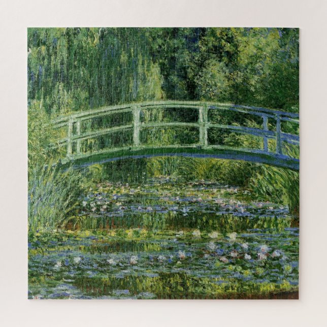 Claude Monets Wasserläufe und die japanische Brück (Vertikal)