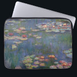 Claude Monets Water Lilies Laptopschutzhülle<br><div class="desc">Dieses Gemälde ist eine Reihe von Ölgemälden des französischen Impressionisten Claude Monet (1840-1926),  die Monets Blumengarten in Giverny darstellen und in den letzten dreißig Jahren seines Lebens den Schwerpunkt der künstlerischen Produktion Monets bildeten.</div>