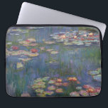 Claude Monets Water Lilies Laptopschutzhülle<br><div class="desc">Dieses Gemälde ist eine Reihe von Ölgemälden des französischen Impressionisten Claude Monet (1840-1926),  die Monets Blumengarten in Giverny darstellen und in den letzten dreißig Jahren seines Lebens den Schwerpunkt der künstlerischen Produktion Monets bildeten.</div>