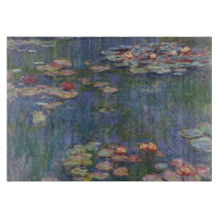 Claude Monets Water Lilies Schneidebrett