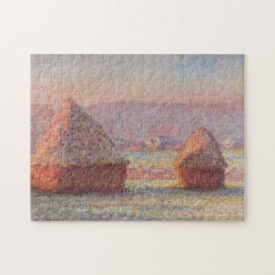 Claude Monets weißer Frostaufgang (Hystacks)
