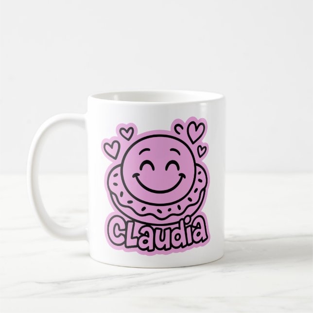 Claudia Doodle Emoji 2 Kaffeetasse (Links)