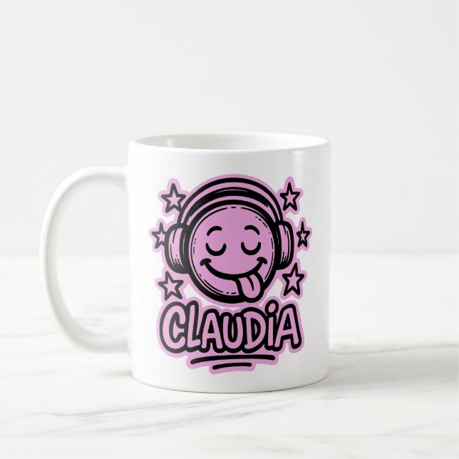 Claudia Doodle Emoji 3 Kaffeetasse (Links)
