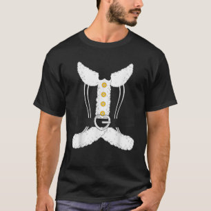 Claus Anzug Matching Couples Weihnachtskostüm T-Shirt