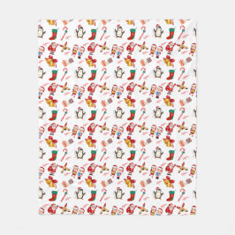 Claus douillets : Couverture à bascule de Noël