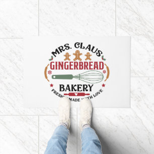 Claus Gingerbread Bakery Fußmatte