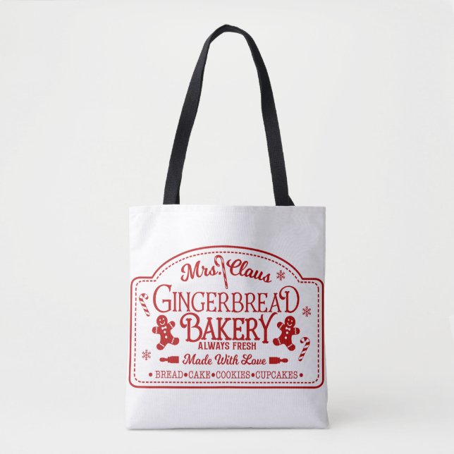 Claus Gingerbread Bakery Tasche (Vorderseite)