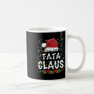 Claus Lustige Weihnachtsbeleuchtung Pyjama Familie Kaffeetasse