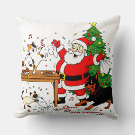 Claus-trophobia: Santa’s Cookie Chaos Crew Kissen