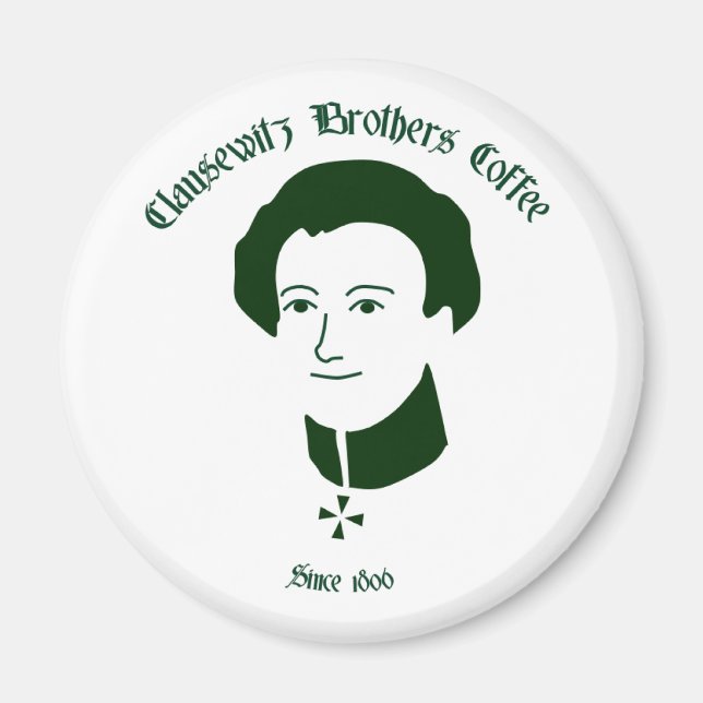 Clausewitz Brothers Fridge Magnet (Devant)