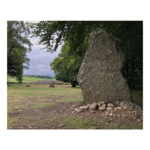 Clava Cairns-Inverness, Schottland Poster