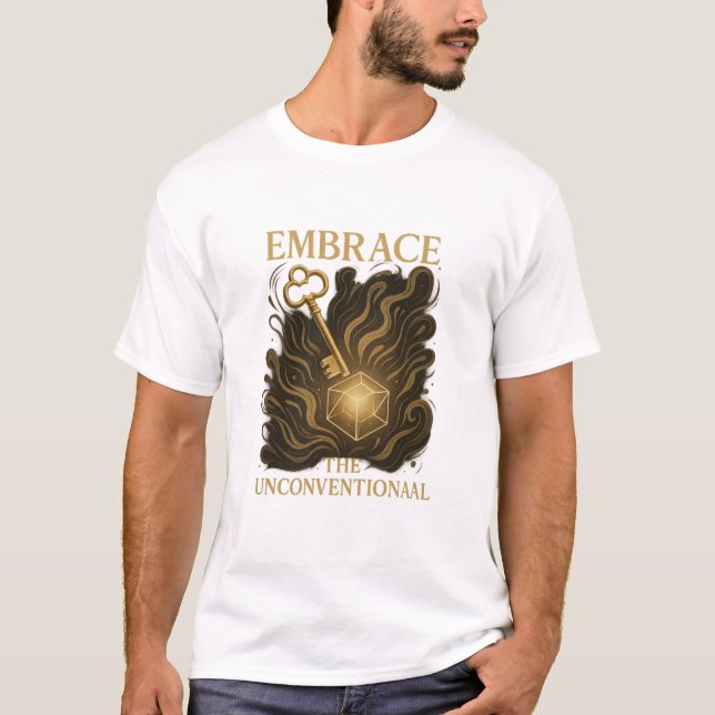 Clave Dorada" – Serie de Símbolos para la Mente De T-Shirt (Vorderseite)