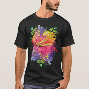 Clave Salsa Instruments I Latino Music Fans T-Shirt