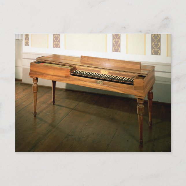 Clavichord, einst im Besitz von Franz Joseph Haydn Postkarte (Vorderseite)