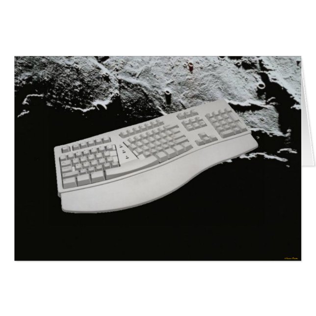 Clavier dans la carte spatiale (Devant horizontal)