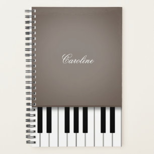 Clavier de piano Brown vintage Musique personnalis