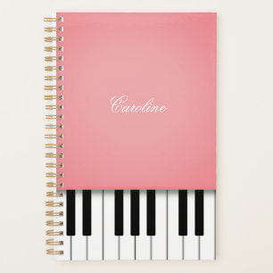 Clavier de piano rose rose Musique personnalisée