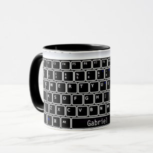 Clavier informatique Conception Café Mug