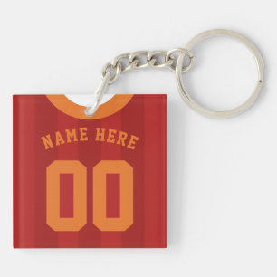 Clavier Jersey De Football Personnalisé, Rouge Ora