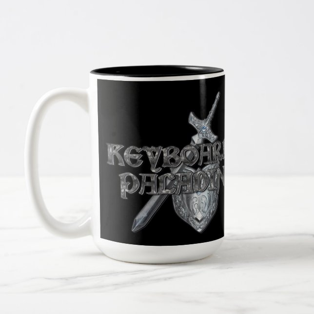 Clavier Paladin MMORPG Mug (Gauche)