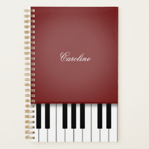 Clavier Piano Rouge Vin Musique personnalisée