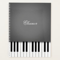 Clavier pour piano gris fumée Customisé