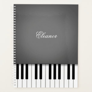 Clavier pour piano gris fumée Customisé