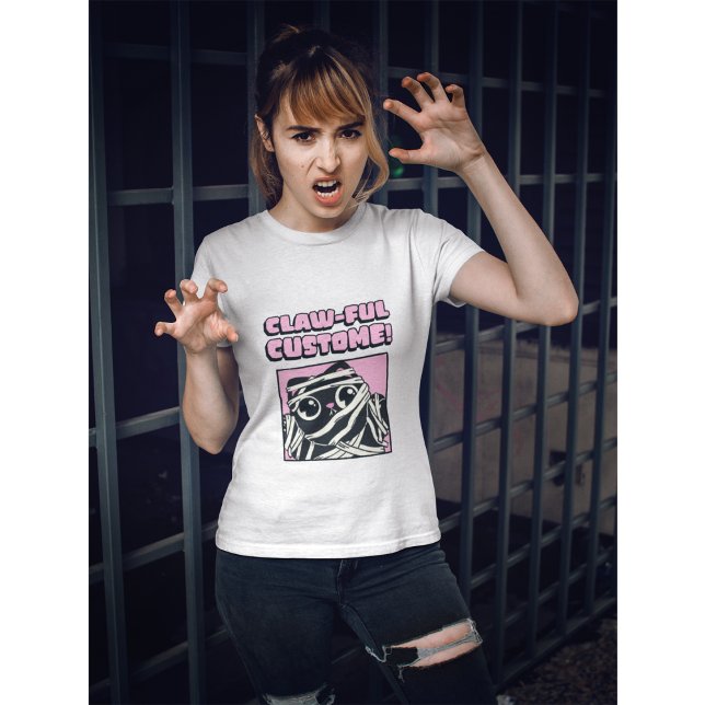 Claw-ful-Kostüm Funny Halloween T-Shirt (Von Creator hochgeladen)