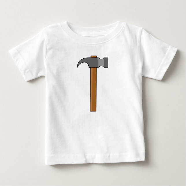 Claw Hammer Cartoon Baby T-shirt (Vorderseite)