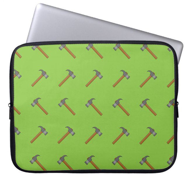Claw Hammer Cartoon Laptopschutzhülle (Vorderseite)