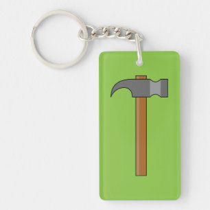 Claw Hammer Cartoon Schlüsselanhänger