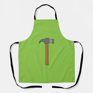 Claw Hammer Cartoon Schürze