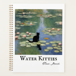 Claw Monet Water Lilies Cat Pond Planer