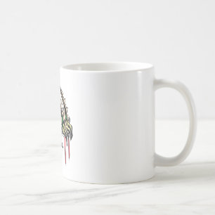 Claw-Rippen Kaffeetasse