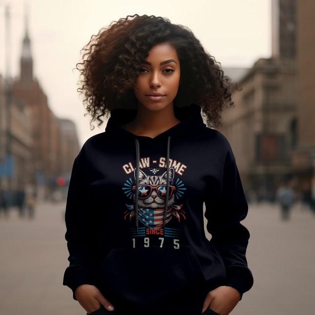 Claw-some Cat - Personalisierte Coole Kitty Hoodie (Von Creator hochgeladen)