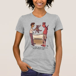 Clawdia Frauengrauer T - Shirt