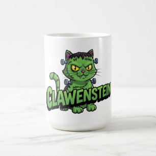 Clawenstein Green Halloween Cat Kaffeetasse