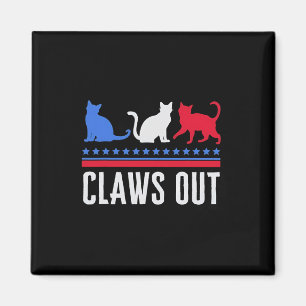 Claws Out Childless Cat Lady Shirt Childless Cat L Magnet