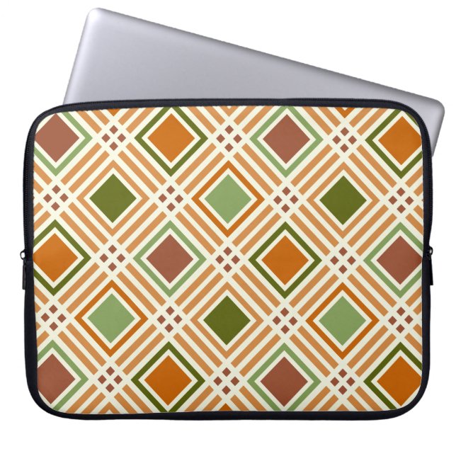 Clay Algae Pattern Laptopschutzhülle (Vorderseite)